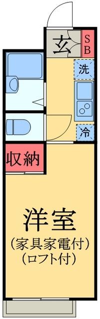 LPオークスA棟の間取り写真