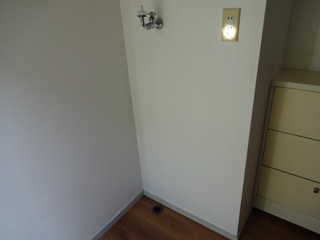 洗面設備　室内洗濯機置場