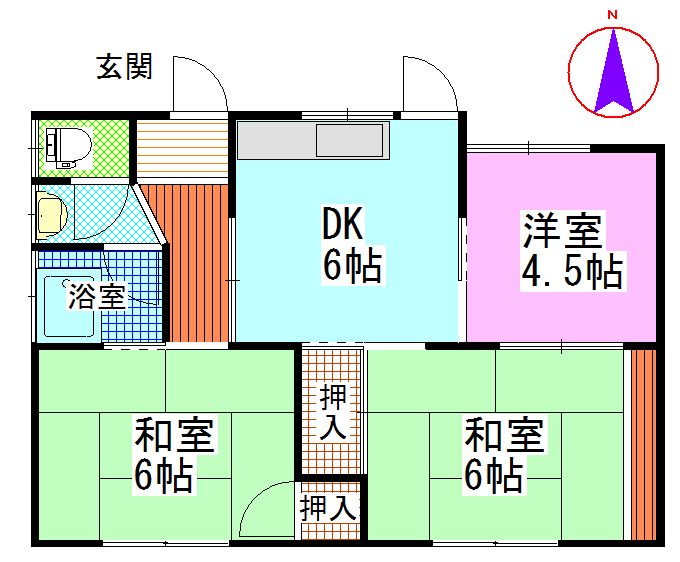 【岡山市東区藤井のその他の間取り】