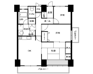 相生パラストの間取り