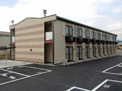 建物外観　WI－FI光インターネット環境完備。カードキー採用。