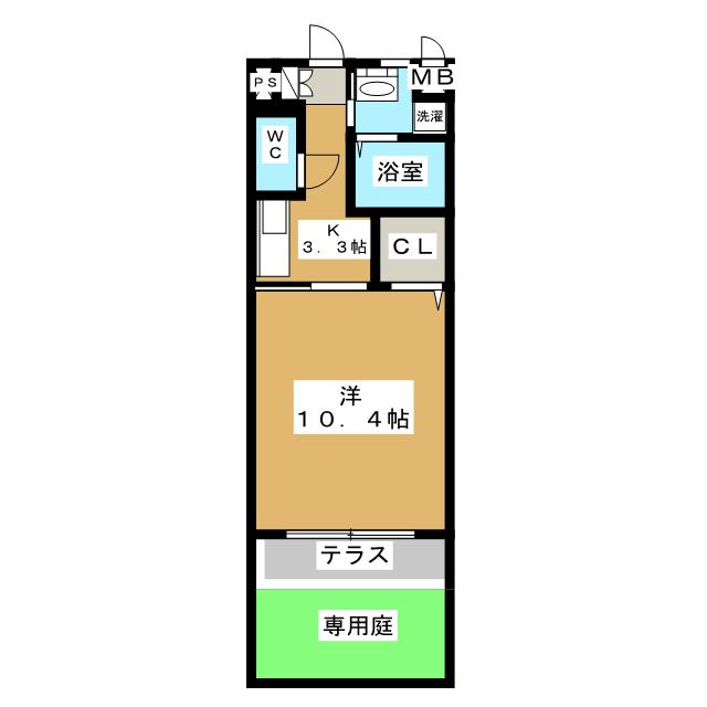 クレスト小牧の間取り