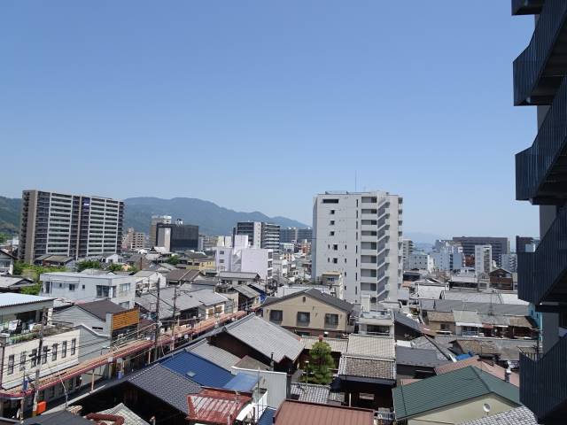 【大津市末広町のマンションの眺望】