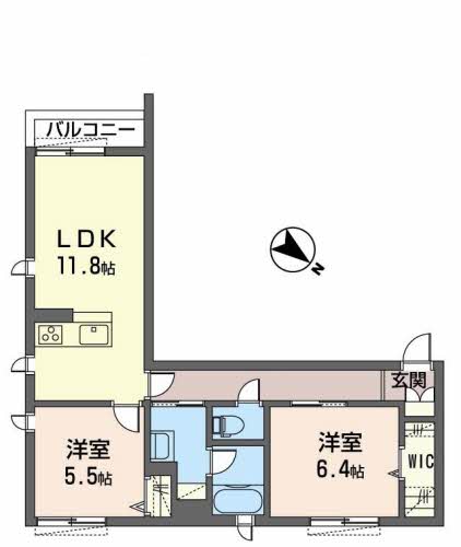 メゾン　シュシュの間取り