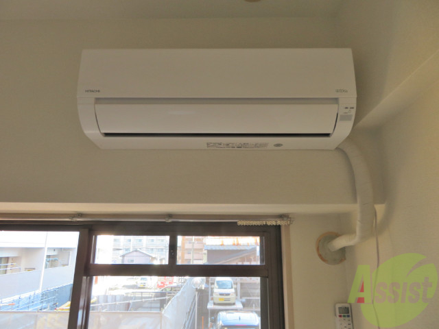 その他設備　エアコンが付いているので入居のその日から快適ですね