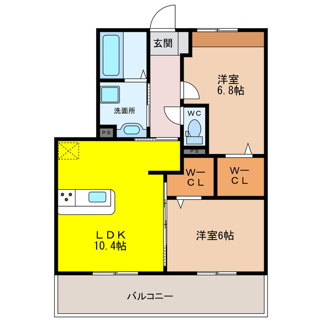 メゾン・ド・TAX　VIIの間取り