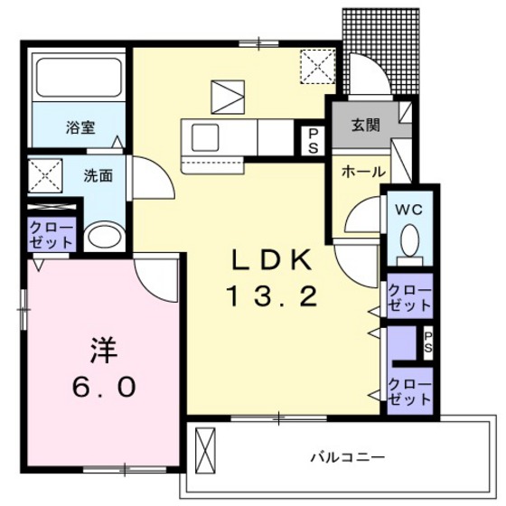 セイバリー馬木の間取り