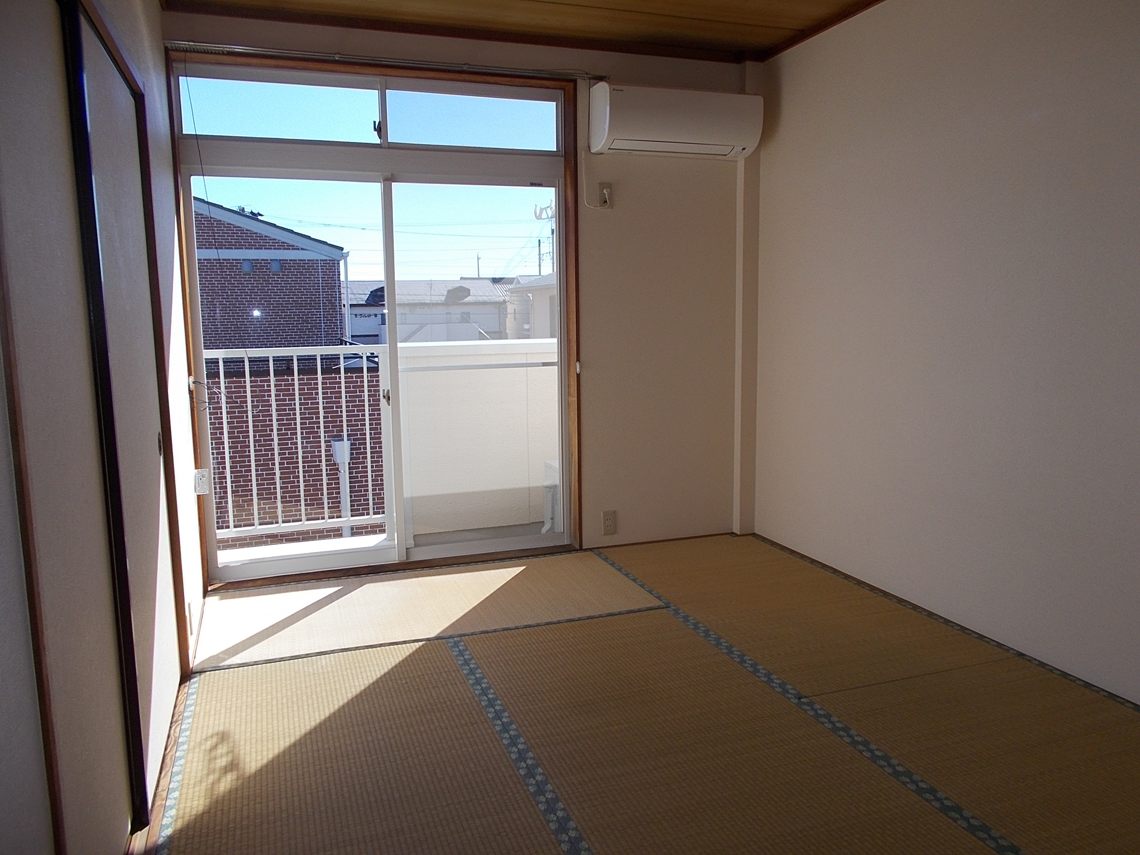 その他部屋・スペース　エアコン付きの６帖和室