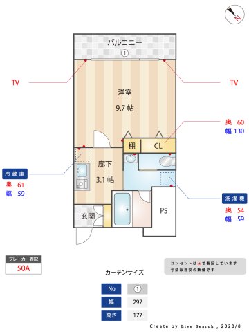 エンクレストけやき通りの間取り