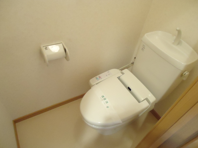 【PlumeriaB棟のトイレ】