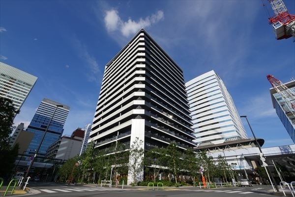 東京ポートシティ竹芝 レジデンスタワーの建物外観
