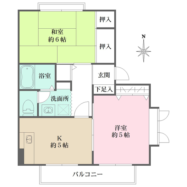 ディアス赤坂の間取り