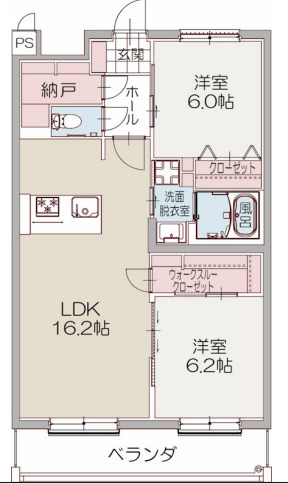 コンフォ　プラスの間取り