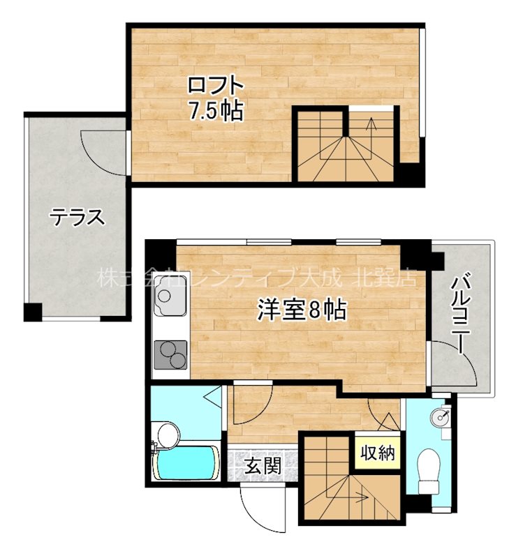 プロスパーイーストの間取り