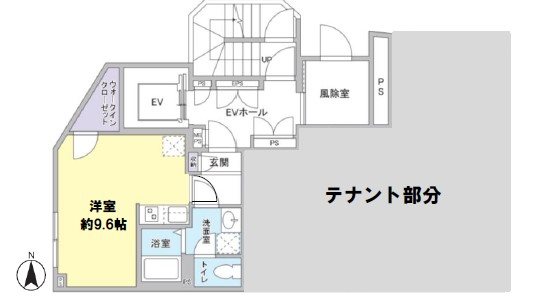 Liberte町屋の間取り