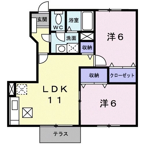 ファイン　ブラザーの間取り