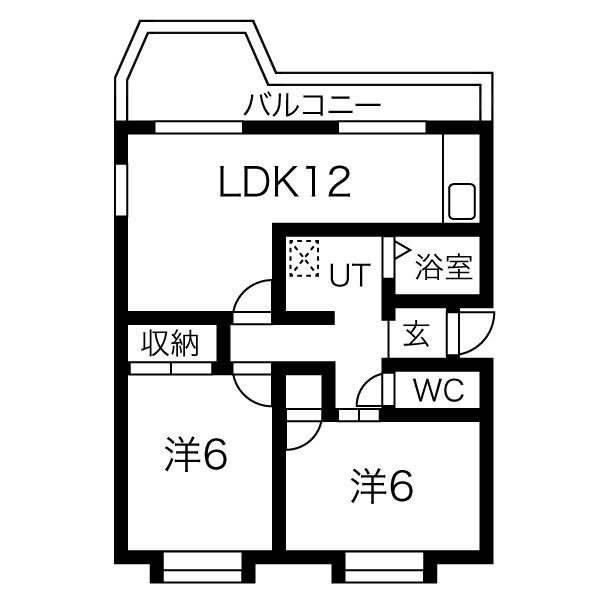 【カインド小野の間取り】