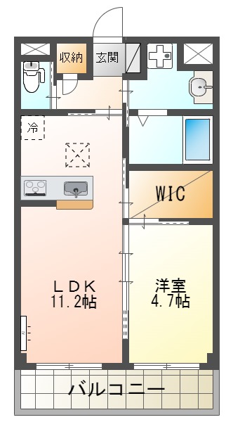 ベースの間取り