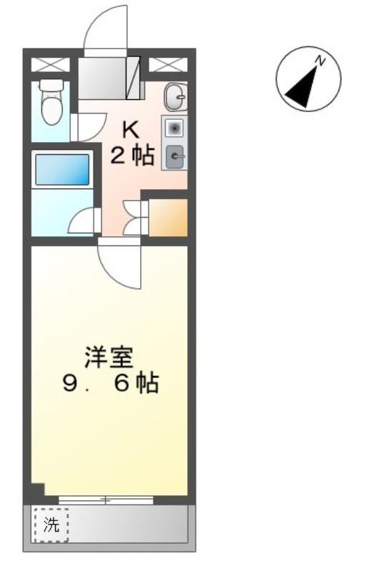 プチリヴェール田町の間取り