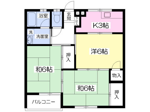 加藤ヴィレッジの間取り