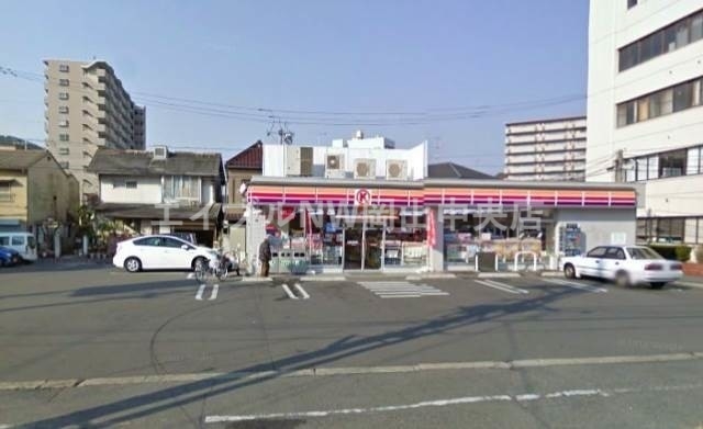 コンビニ　サークルＫ岡山鹿田店（コンビニ）まで213m