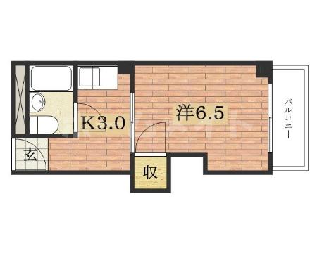 山崎第8マンションの間取り