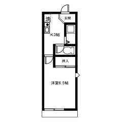 EAST COURT両郷Ａの間取り