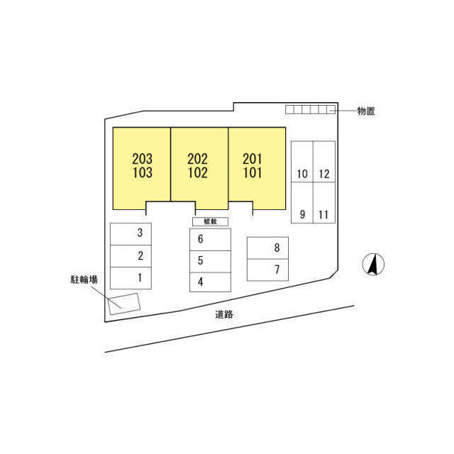 【Ｄ－ｒｏｏｍ　パークハウス西原の駐車場】