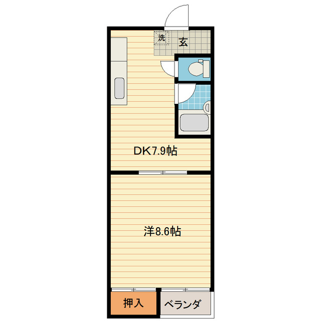 アーバン　ライフの間取り