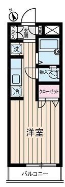 横浜市青葉区つつじが丘のアパートの間取り