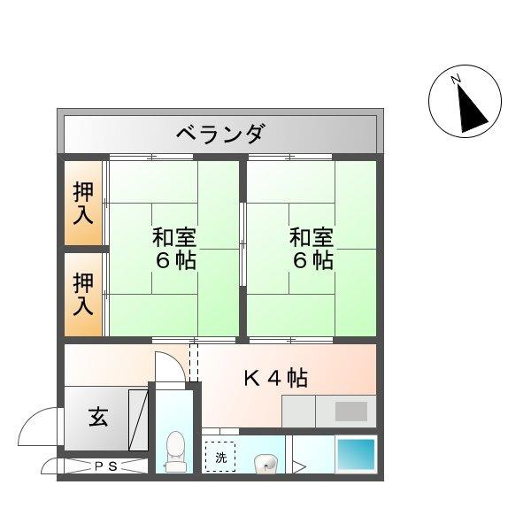 コーポ佐野の間取り