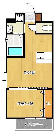 ラフィーネ葛原レストの間取り