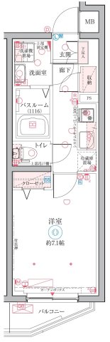 クレヴィスタ大塚の間取り