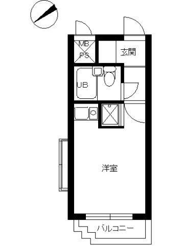 【スカイコート横浜弘明寺の間取り】