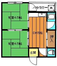 桜ハイツの間取り