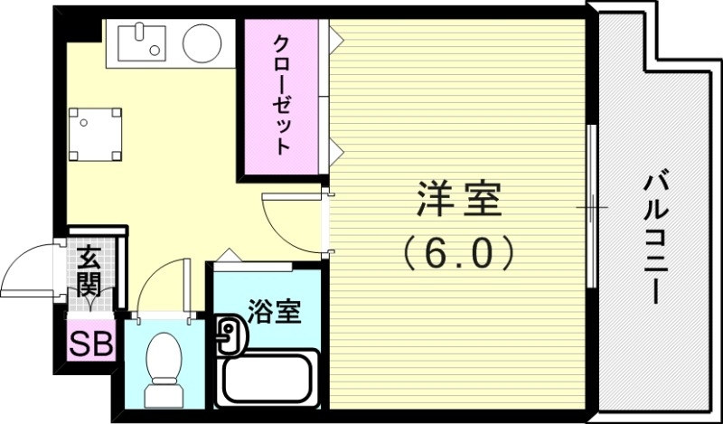 ヴィラ金井IIの間取り