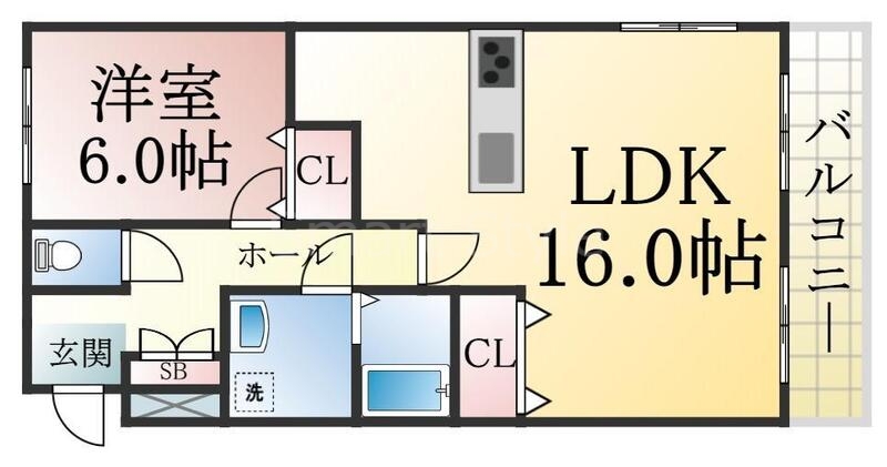 美山ハイツの間取り