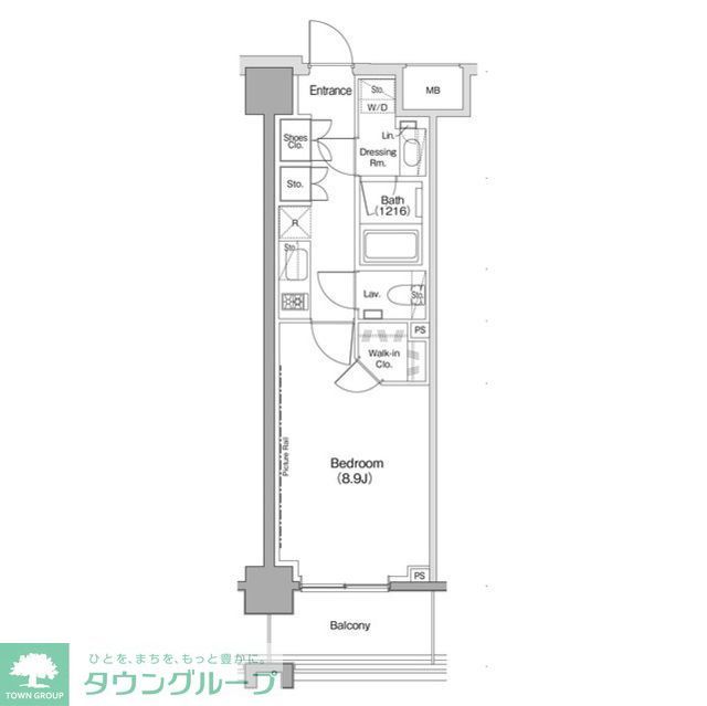 ヴェール・クレール大崎の間取り