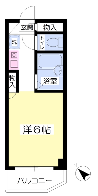 エトワール鶴見の間取り