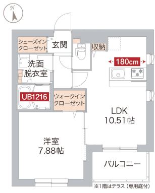 Clailio高津の間取り