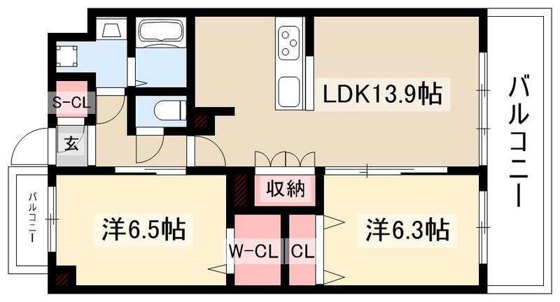 (仮称)上社二丁目マンションの間取り