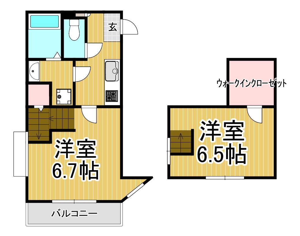 リーベンパレス郡元の間取り