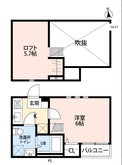 シャンテスクエア保春院前丁IIの間取り