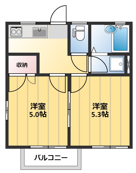 エミマの間取り