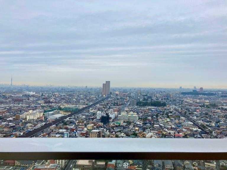 【市川市八幡のマンションの眺望】