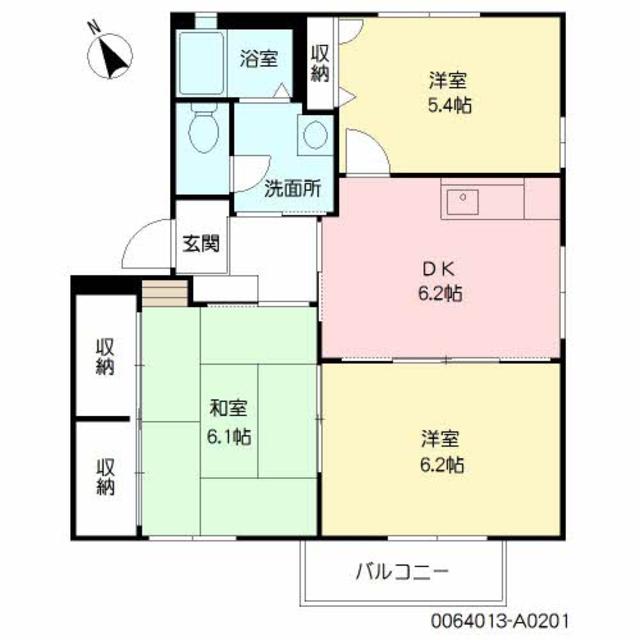 【ハイマート曽根崎　Ａ棟の間取り】