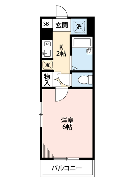 川崎市多摩区菅のマンションの間取り