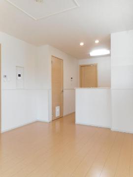 居室・リビング　対面キッチン仕様のLDK