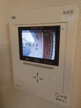 セキュリティ　カメラ付インターホン