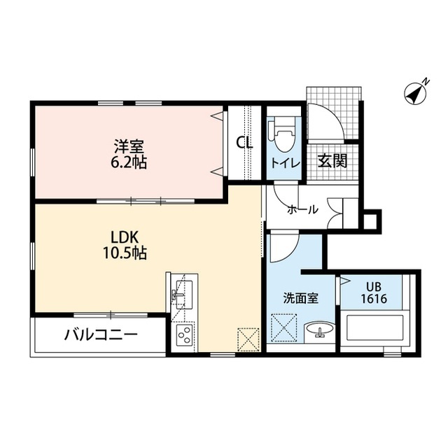 アムールエストの間取り